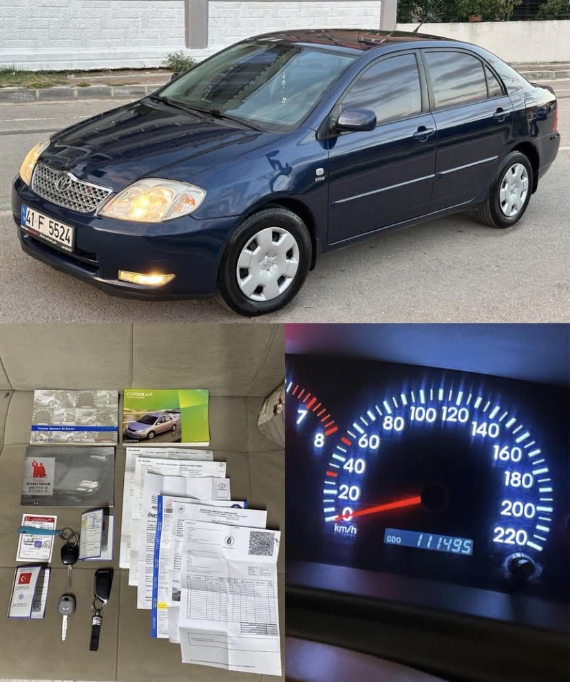 Toyota Corolla 1.6 Emsalsiz 110.000KM